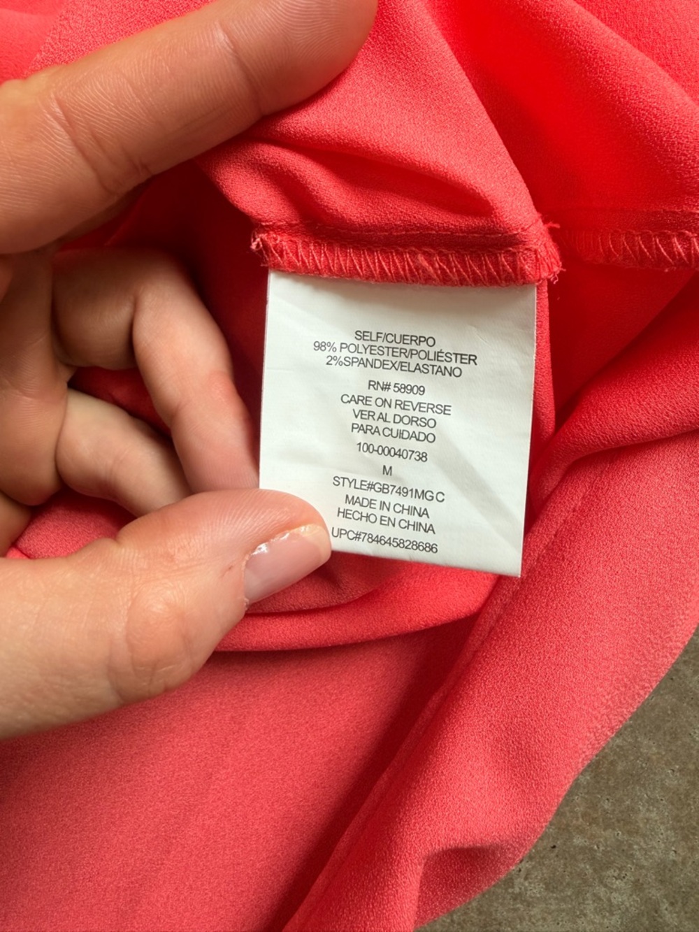 Gianni Bini Coral-Red Maxi Slip Dress - Picture 5 of 10